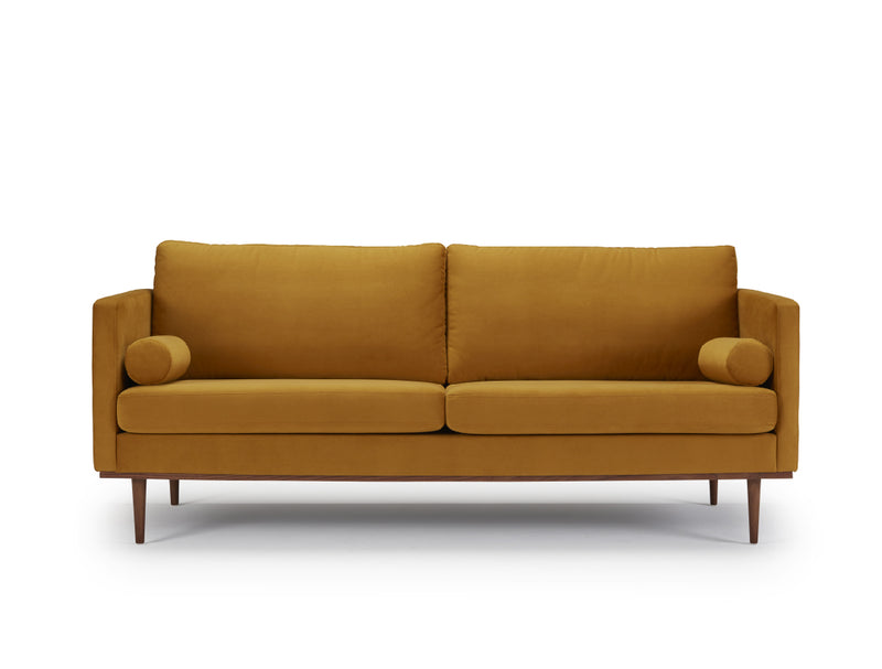 Clasico Lux 3 Seater Sofa - Yellow