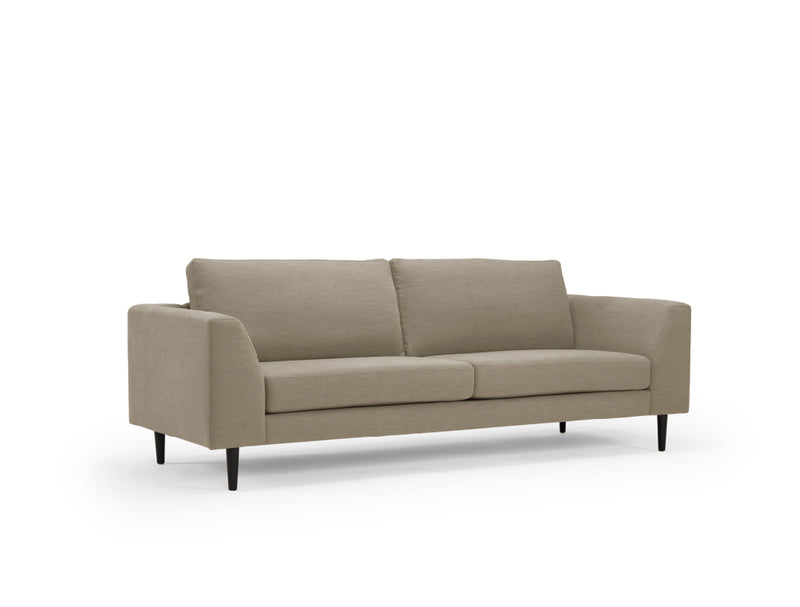 Float 3 Seater Sofa - Brown