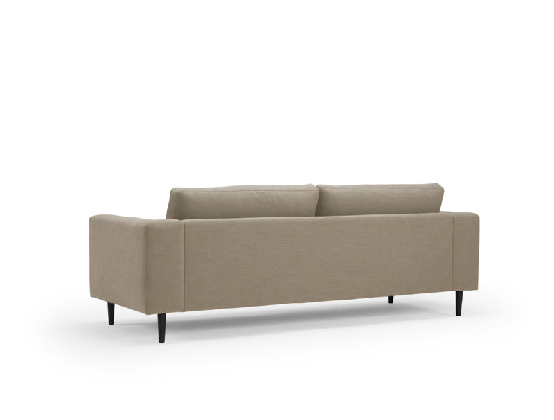 Float 3 Seater Sofa - Brown