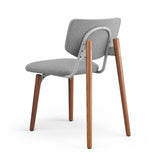 SLS Chair 1 - Wooden legs - Grey