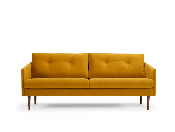 Slide 3 Seater Sofa - Yellow